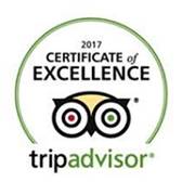 2012 – 2017 Trip Advisor Certificate of Excellence