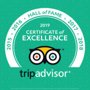 2012 – 2018 Trip Advisor Certificate of Excellence